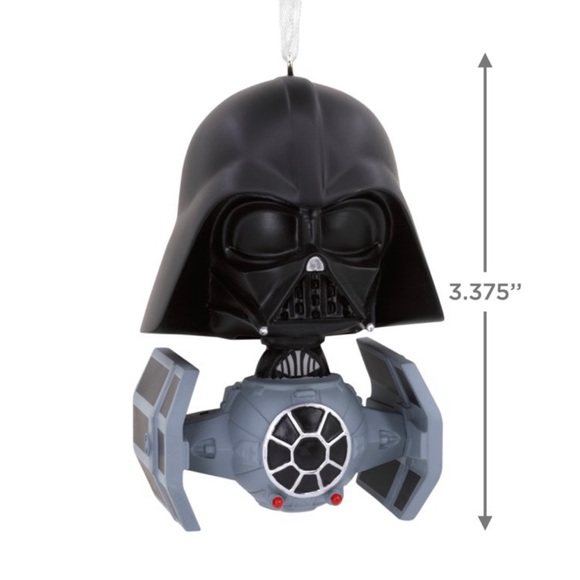 Hallmark Star Wars Darth Vader Bouncing Buddy Christmas Ornament NIB - Picture 8 of 9